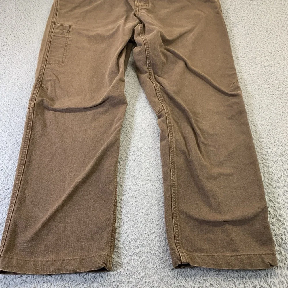 The North Face Canvas Pants Mens 36x29 Brown Relaxed Work Hike Outdoor‎ Gorpcore